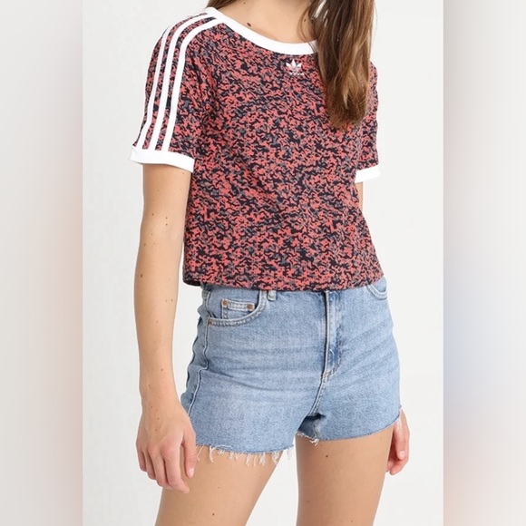 Adidas - action icon camouflage crop top - size xs - Picture 3 of 7